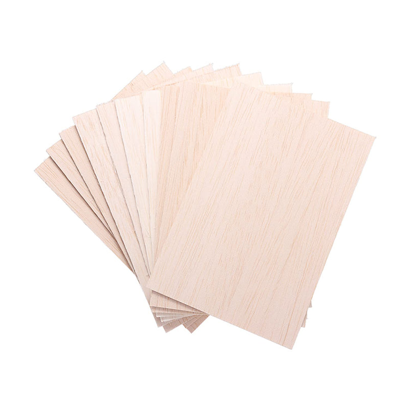 Unfinished Wood, 15 Pack Balsa Wood Sheets, Basswood Thin Craft Wood Board for House Aircraft Ship Boat Arts and Crafts, School Projects, Wooden DIY Ornaments (150x100x2mm) 150*100*2mm 15Pack - NewNest Australia