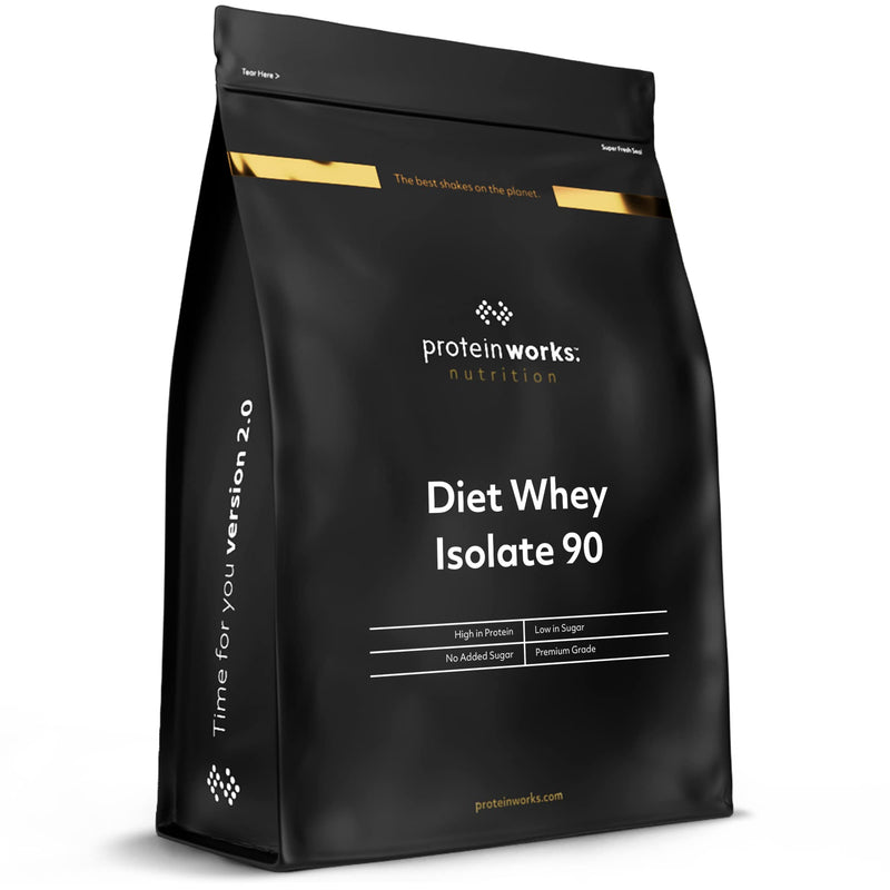 Protein Works - Diet Whey Isolate 90 Protein Powder | Low Fat & Low Calorie | Ultra Pure Shake | Supports Dieting & Weight Loss | Vanilla Crème | 500 g 500 g (Pack of 1) - NewNest Australia