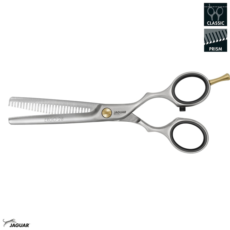 JAGUAR modeling scissors PRE STYLE ERGO 28 5.5" | texturing scissors with 28 thinning teeth in classic design | matt finish | Made in Germany - NewNest Australia