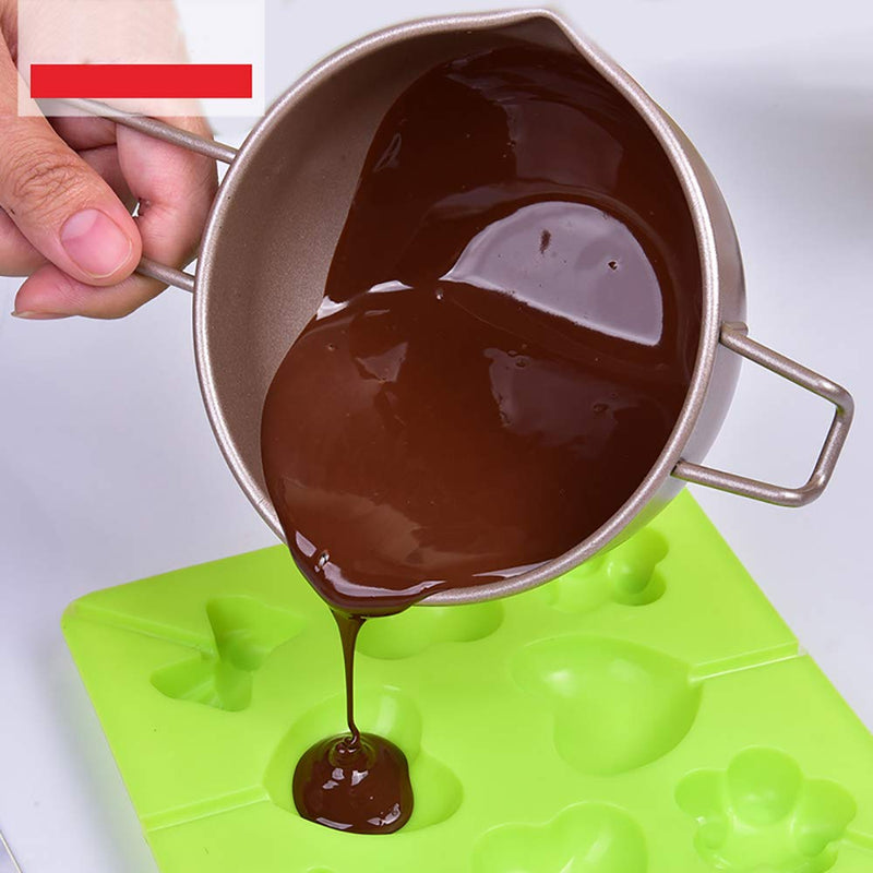 Chocolate Melting Pot, Non-Stick Coating Double Boiler Insert Baking Tools 450 Ml Mask,Melted Butter Chocolate - NewNest Australia