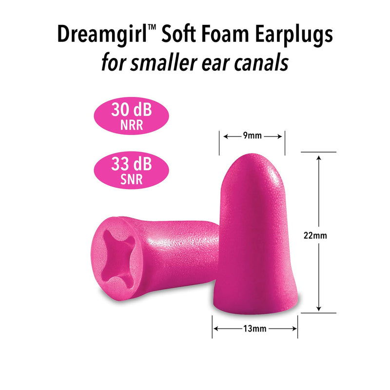 MACK'S® Dreamgirl Soft Foam Earplugs (10 Pairs) - NewNest Australia