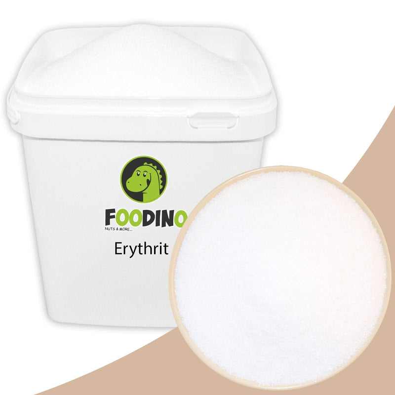 Erythritol Erythritol in a bucket sugar substitute sweetener calorie-free without genetic engineering natural sugar alternative easily soluble 5kg tooth-friendly 70% sweetening power of sugar suitable for diabetics Foodino - NewNest Australia
