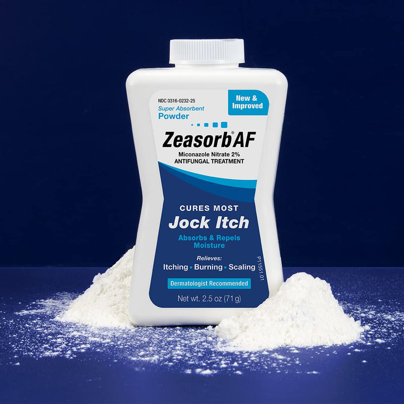 Zeasorb Super Absorbent Antifungal Treatment Powder for Jock Itch, 2.5 Ounce - NewNest Australia