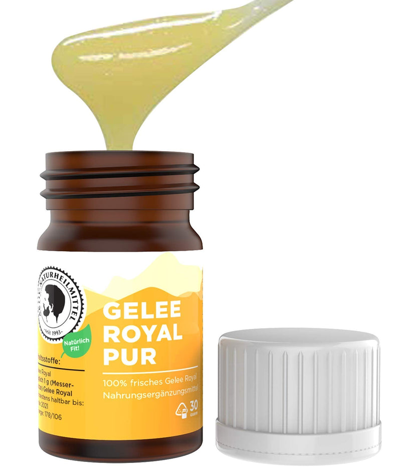 ACTIVE NATURAL REMEDY Royal Jelly Pure | 30g | High-quality royal jelly (bee milk) | Delivered chilled - NewNest Australia