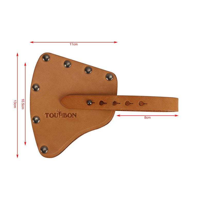 TOURBON Small Leather Axe Sheath Hatchet Cover - NewNest Australia