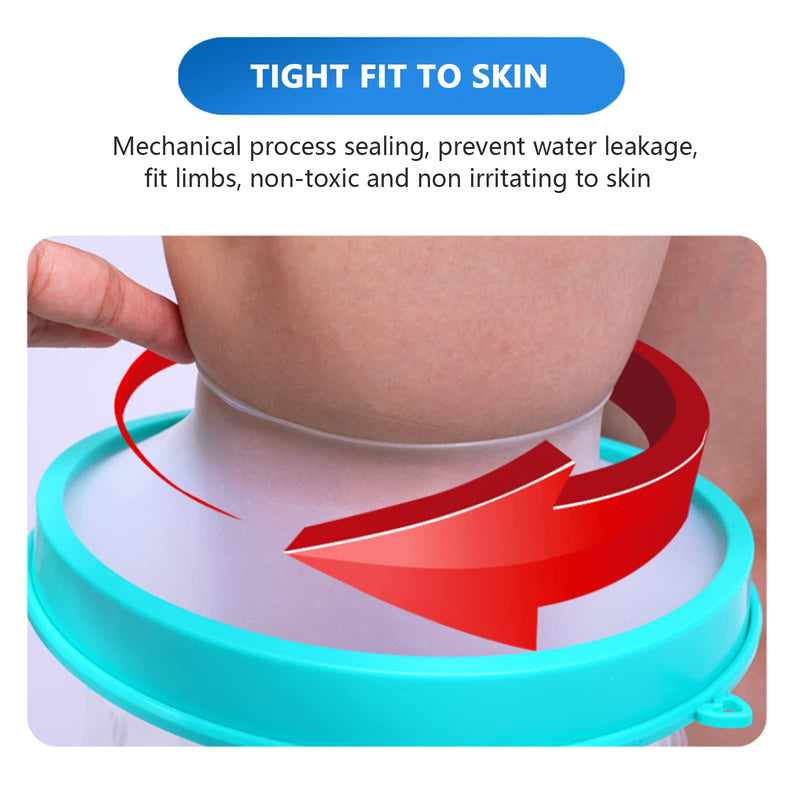 yeloumiss Hand Cast Cover for Shower Adult Reusable Waterproof Protector Shower Bag Cast Bag Watertight Protection for Hand, Fingers, Wrist to Keep Casts and Bandages Dry - NewNest Australia