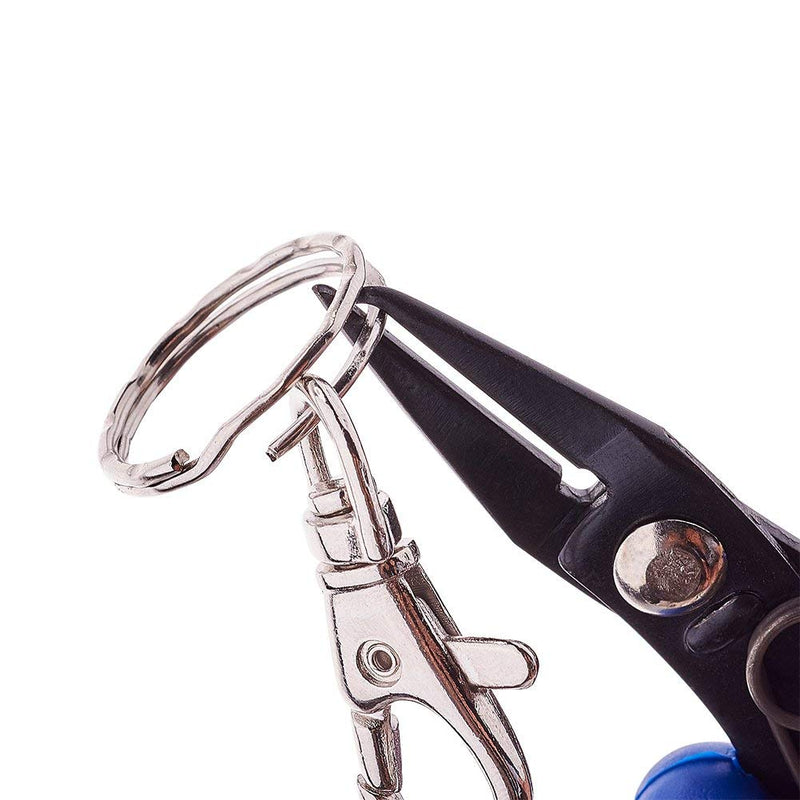 Beadthoven Split Ring Opening Pliers Tweezers Opener Tools Jewelry Making Tools Jump Ring Jewelry Pliers for Opening Split Ring or Key Chain Gunmetal Color 140mm Split Ring Pliers - NewNest Australia
