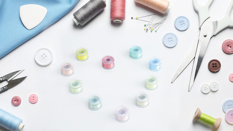 Sew Tech 60pcs SA156 Bobbins for Brother Sewing Machine XM2701 CS6000i CS7000i GX37 XR3774 CS5055PRW XR9550PRW HC1850 CS8800PRW PE800 SE600 NQ1600E Embroidery Machines etc. Plastic Class 15 Bobbin 60pcs in Bag - NewNest Australia
