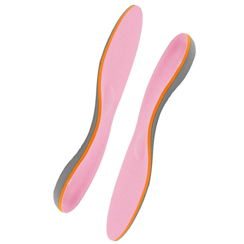 Orthotic Insoles Arch Support Full Length Inserts Metatarsal Pinnacle Plus for Flat Feet,Metatarsalgia, Plantar Fasciitis, Heel Pain, Big Toe, Pain Forefoot Pain(Size:UK-10,Length:11.42",Pink) UK-10-29CM--11.42" Pink - NewNest Australia