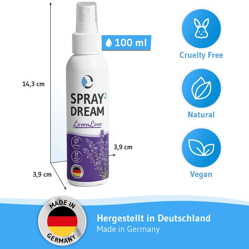 Lavender Pillow Spray | Lavender Spray For Pillows For Falling And Relaxing | Aroma Lavender Oil | Essential Oils Natural | Fragrance Oil With Essential Oils | Deep Sleep Spray For Pillows 100 Ml - NewNest Australia