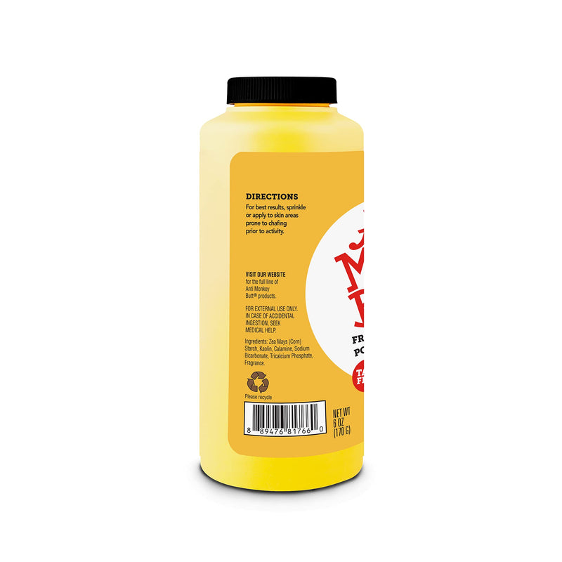 Anti Monkey Butt | Body Powder with Calamine | Sweat, Odor and Friction Fighter | 6 Ounces | Pack of 1 - NewNest Australia