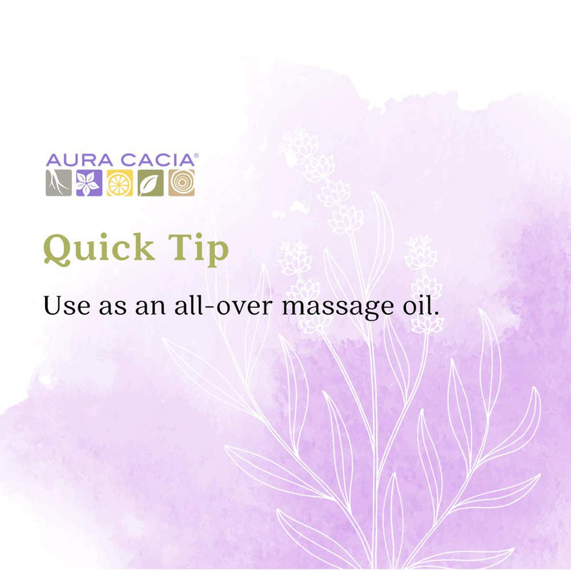 Aura Cacia Relaxing Lavender Aromatherapy Body Oil | GC/MS Tested for Purity | 237ml (8 fl. oz.) - NewNest Australia