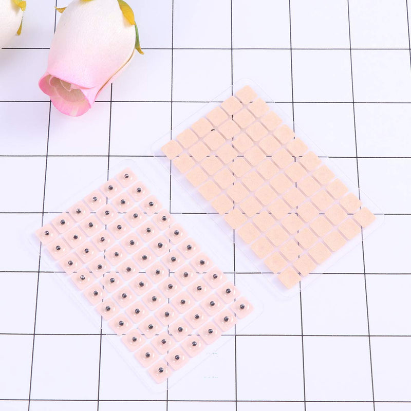 Healifty Ear Seeds Acupuncture 600 Counts Disposable Ear Press Seeds Acupuncture Vaccaria Plaster Bean Massage Multi-Condition Ear Seeds Acupressure Kit (10 Sheets) - NewNest Australia