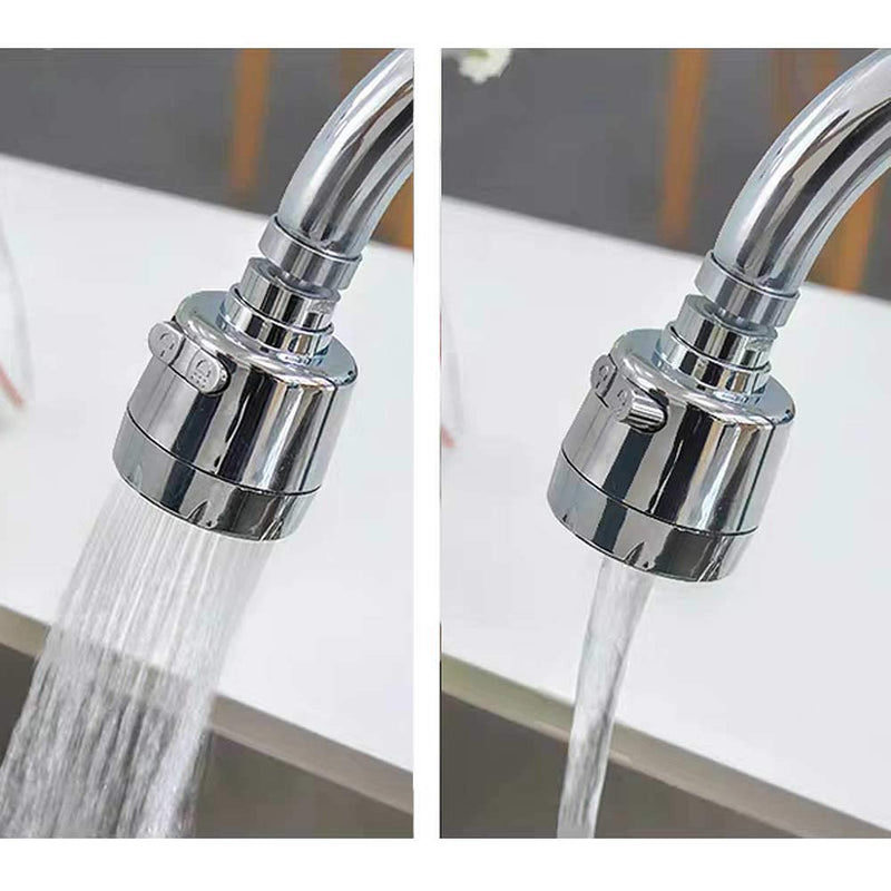 360 -Degree Swivel Kitchen Sink Faucet Aerator Water Saving Tap Aerator Faucet Nozzle for Kitchen, Bathroom Faucet (Shorter Style 1PC) Shorter Style - NewNest Australia