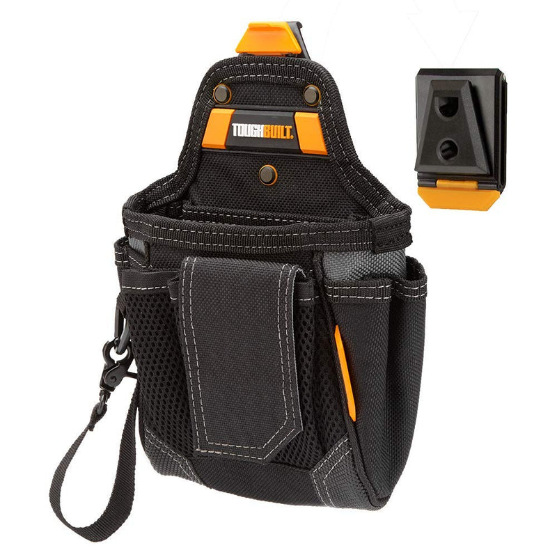 ToughBuilt - Warehouse Tool Pouch | 9 Pockets and Loops, Covered Cell Phone Holder, Tape Measure Clip, Notebook Holster, Premium Multi-Tool Organizer (Patented ClipTech Hub & Belts) - (TB-CT-32-A) - NewNest Australia