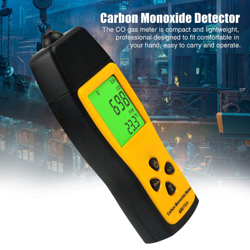 Handheld CO Detector,Portable CO Gas Leak Detector, Gas Analyzer, Professional High Precision Detector,0～1000ppm(Battery Not Included) as picture show - NewNest Australia