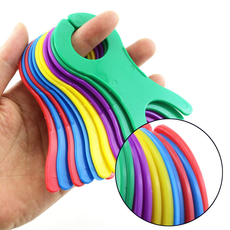 butterfunny 40 Pieces Large Yarn Bobbins Spool Thread Knitting Sewing Crochet Weave Winder Tool Cross Stitch Bobbin Organizer Thread Holder (5 Colors) - NewNest Australia