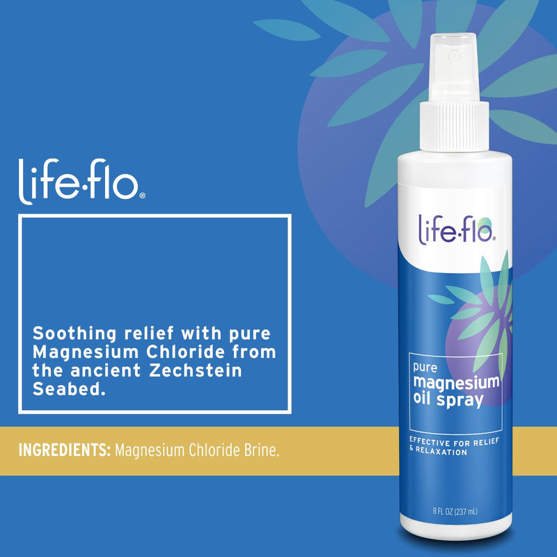 Life Flo Health Pure Magnesium Oil, 8 oz - NewNest Australia