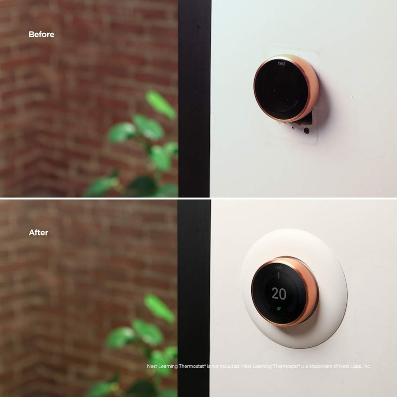 elago Wall Plate Cover Designed for Google Nest Learning Thermostat (Brass) - Compatible with Nest Learning Thermostat 1st/2nd/3rd Generation, Not compatible with 2020 models [US Patent Registered] Brass - NewNest Australia