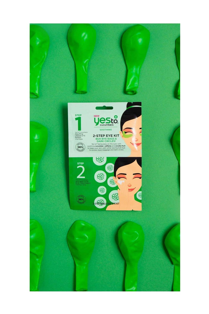 Yes To Cucumbers 2-Step Eye Kit, 1 Count 1 Count (Pack of 1) - NewNest Australia