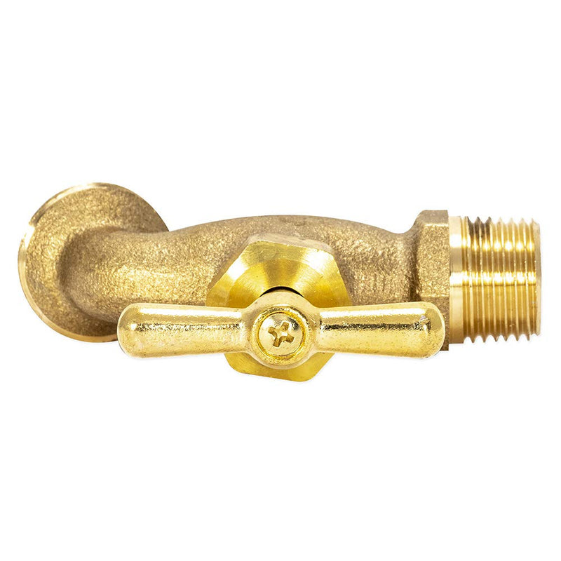 EZ-FLO 20181, Brass Irrigation Hose Bibb, MIP x 1/2 inch MHT, 1/2 inch 1/2 inch 1/2 inch MIP x 1/2 inch MHT - NewNest Australia