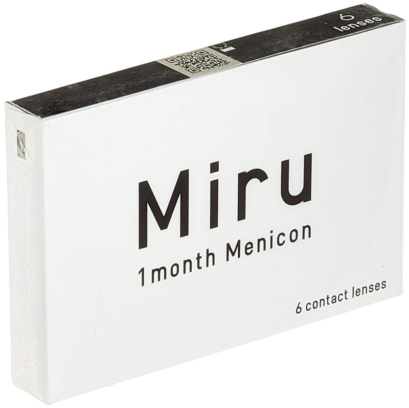 Miru 1 month Menicon monthly lenses soft, 6 pieces / BC 8.60 mm / DIA 14.00 mm / -4.5 diopters 8.6 millimeters 14.0 millimeters - NewNest Australia