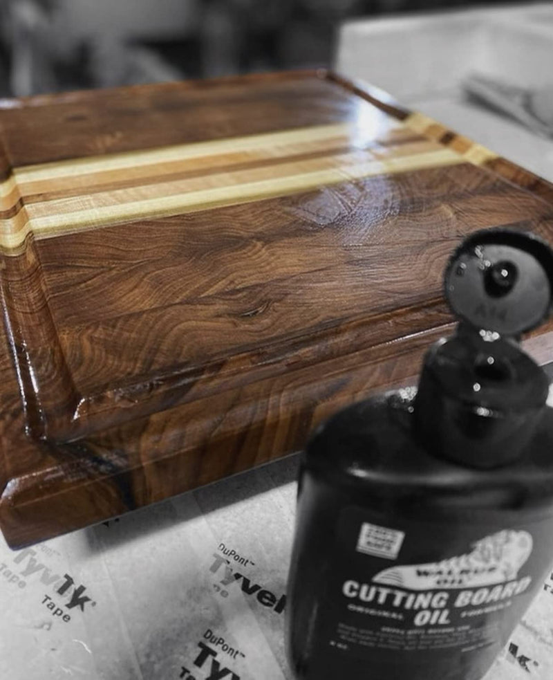 WALRUS OIL - Cutting Board Oil and Wood Butcher Block Oil, 8 oz Bottle, FDA Food-Safe 8 oz (1/2 pint) - NewNest Australia