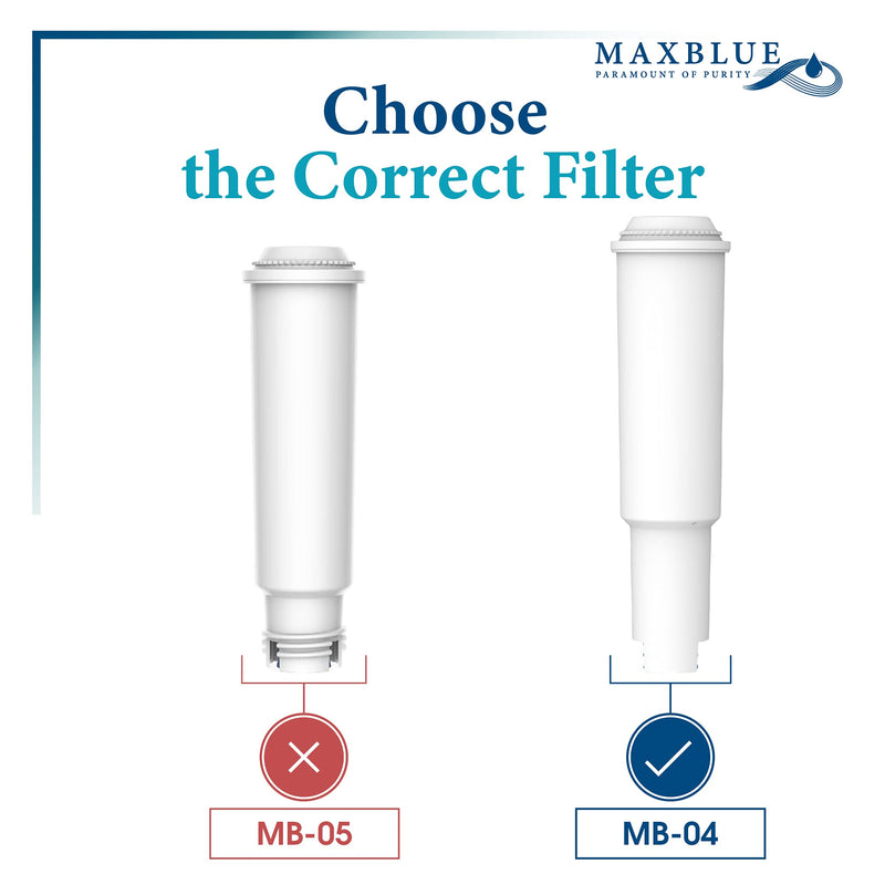 Maxblue Claris White TÜV SÜD Certified Coffee Machine Water Filter, Compatible with Jura Claris White, 60209, 68739, 62911 - Including Various Models of Nespresso, Capresso, Impressa, Avantgarde (6) - NewNest Australia