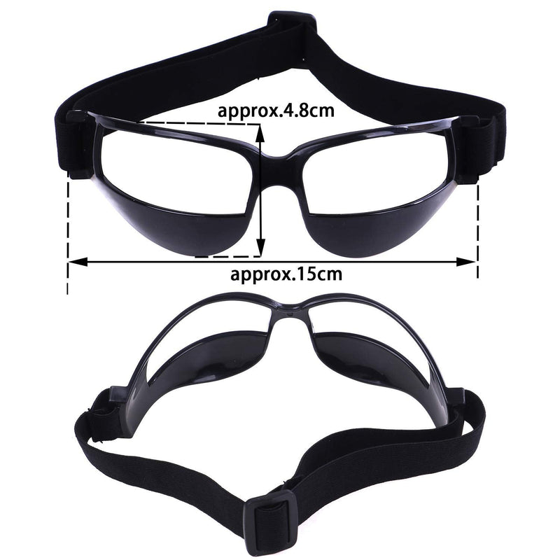 Basketball Dribbling Finger Training Anti Grip Ball Handle Train Gloves, Basketball Goggles Dribble Dribbling Eyewear Glasses Goggles for Kids Youth Adult Adolescent Golf Rugby Soccer For Adult - NewNest Australia