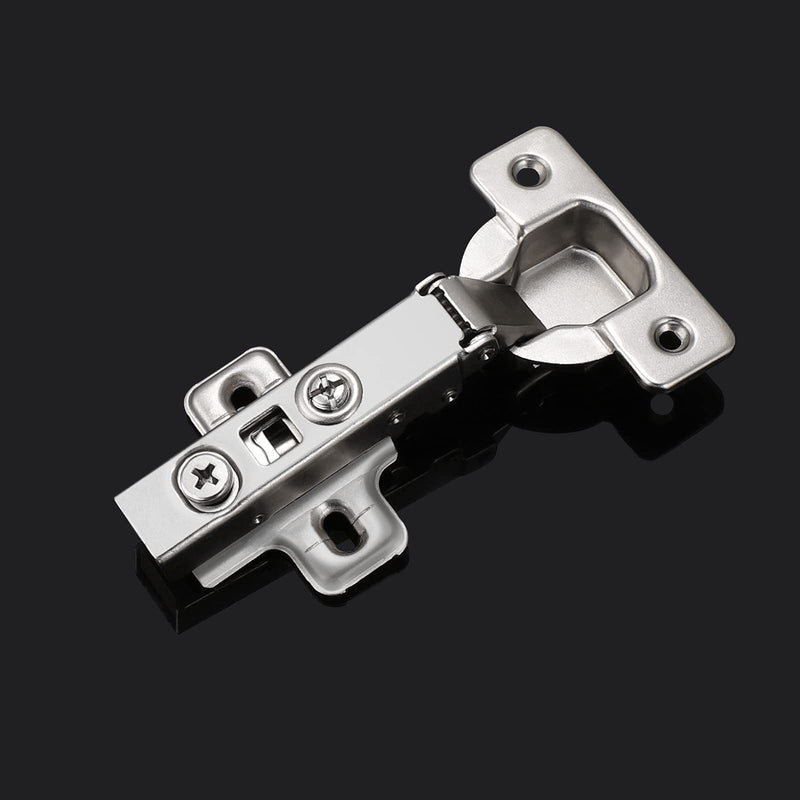 Probrico CHR093 105 Degree Soft Closing European Full Overlay Concealed Hinge with Mounting Plate,1 Pair 1 - NewNest Australia