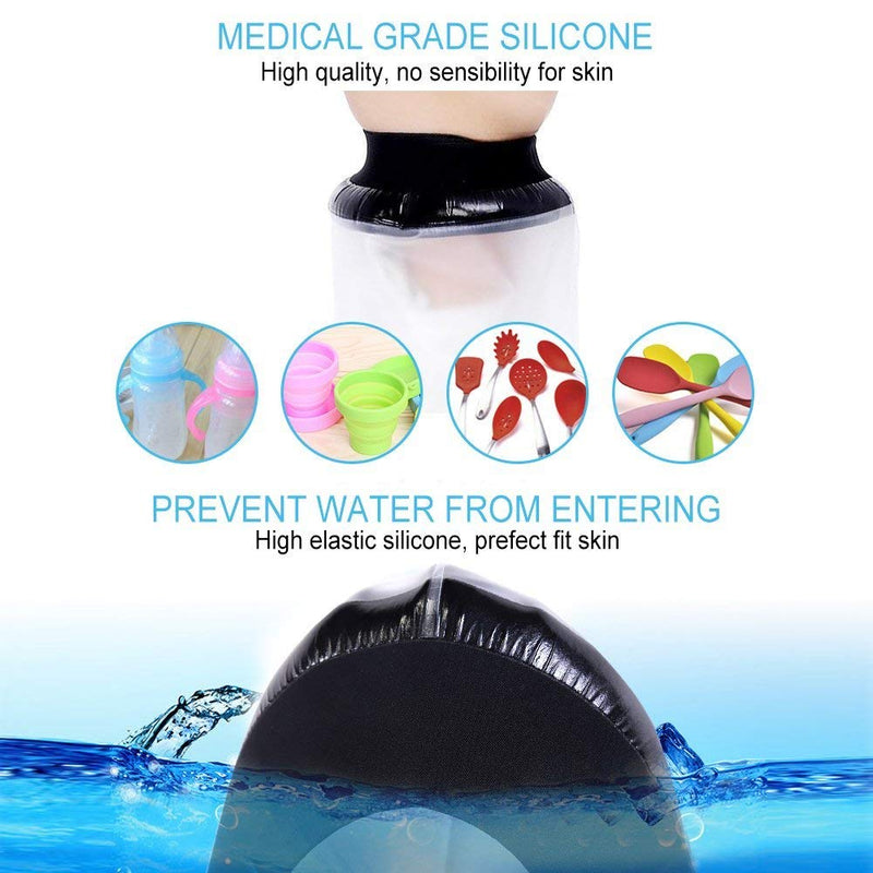 CE Approved PICC Line Arm Cover Waterproof Cast Protector for Bath Shower Injured Arm Covers Protector Wound Cover for Shower Adult Arm Elbow Sleeve Arm Waterproof Cover Cast and Dressing Protector - NewNest Australia