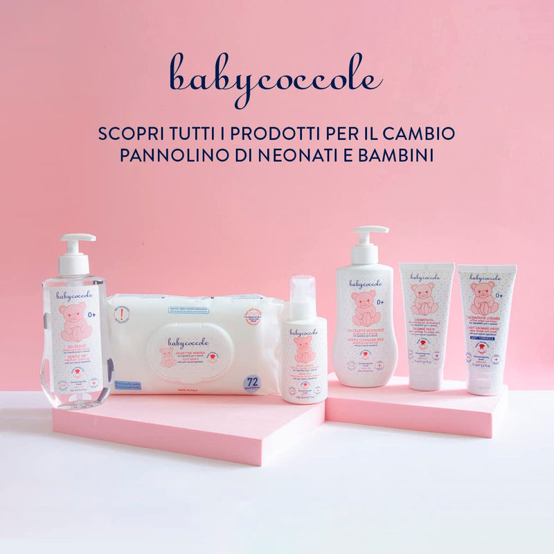 Baby coccole set of 3, liquid talc, no talc, prevents diaper redness, dries and refreshes the skin after bathing, naturally regulates sweating. 3 x 125ml - NewNest Australia