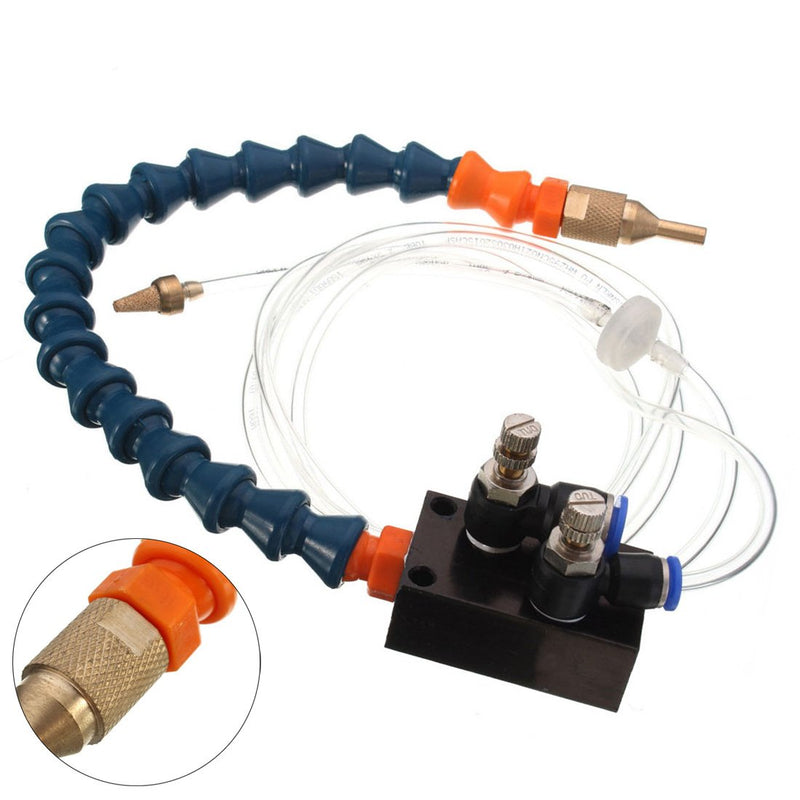 OriGlam 【The Mist Coolant Lubrication Spray System for Metal Cutting Engraving Cooling Sprayer Machine for Air Pipe CNC Lathe Milling Drill - NewNest Australia