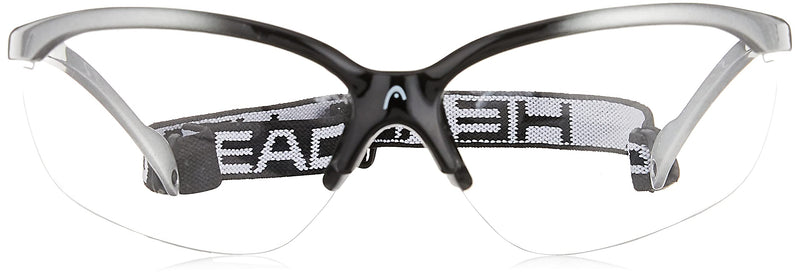 HEAD Racquetball Goggles - Pro Elite Anti Fog & Scratch Resistant Protective Eyewear w/ UV Protection Silver - NewNest Australia