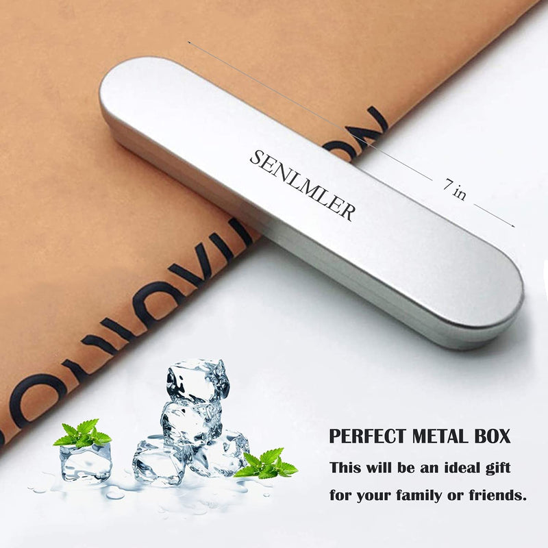 SENLMLER Professional Dental Pick Tools Kit, Teeth Cleaning Calculus Remover Tool for Dentist, Personal Using, Pets Oral Care Set with Dental Mirror Dental Tartar Scraper Dental Probe and Storage Box Style 1 - NewNest Australia