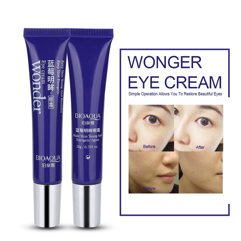 Eye Cream Blueberry Rejuvenation Eye Serum for Moisturing, Dark Circles, Puffiness, Wrinkles, Sagging Anti-aging Skin Care Lotion - NewNest Australia