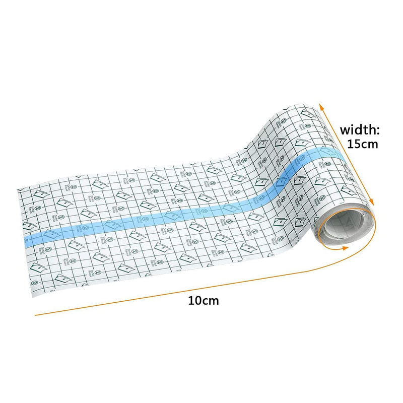 Tattoo Aftercare Waterproof Bandage 15cm x 1m Second Skin Tattoo Transparent Film Dressing Stretch Adhesive Bandage Tape Antibacterial Bandages for Tattoo Aftercare Recovery 1 - NewNest Australia