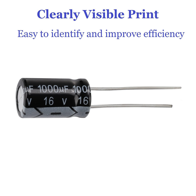 OCR 24Value 500pcs Electrolytic Capacitor Assortment Box Kit Range 0.1uF－1000uF - NewNest Australia