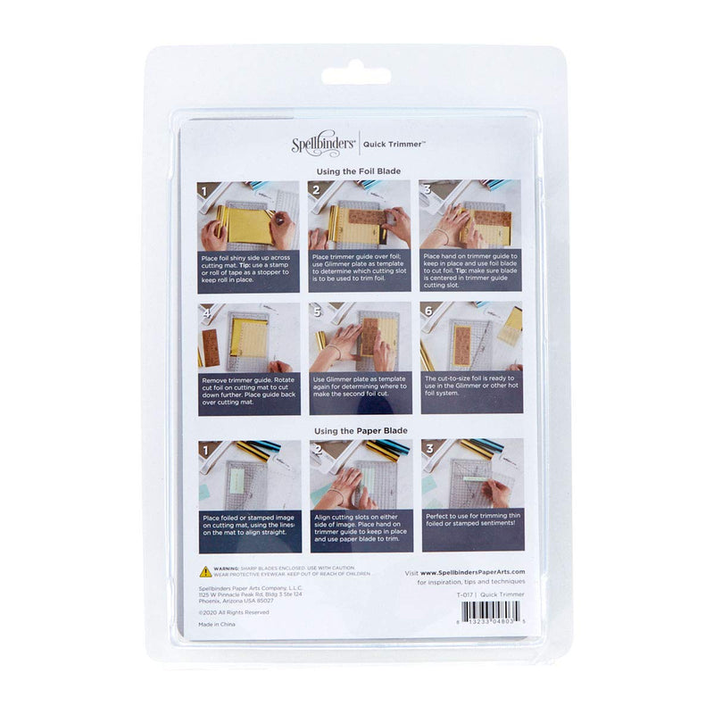 Spellbinders Quick Trimmer Tool, Clear - NewNest Australia