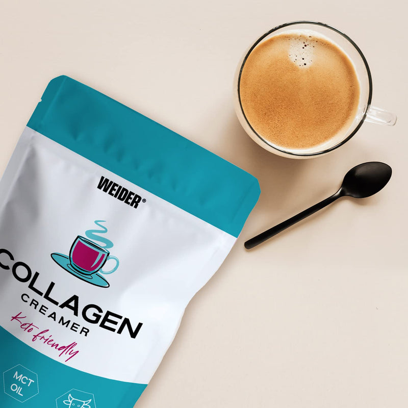 Weider Collagen Creamer - Hydrolyzed Collagen and MCT (from Coconut Oil) - Weight Control - Joint Care, Hair, Skin - Perfect for ketogenic/Keto Diets - 360g, White - NewNest Australia
