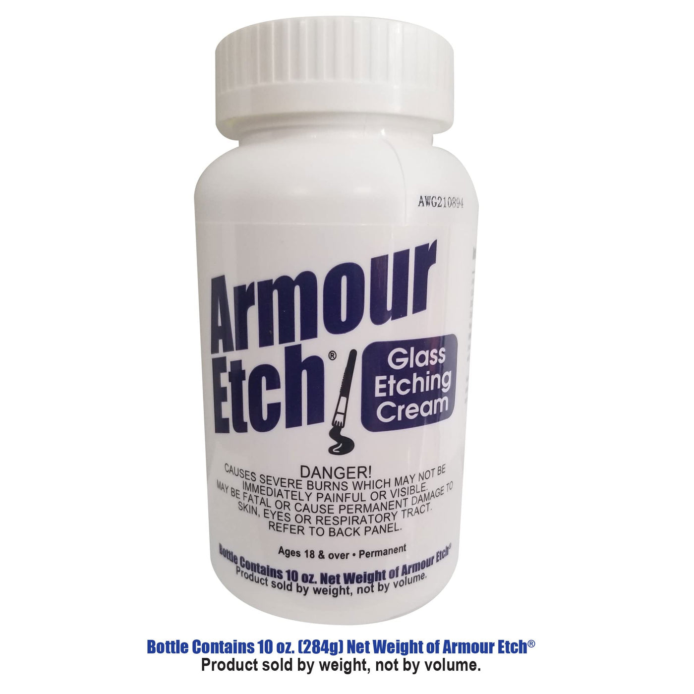 Armour Etch Etching Cream - 10 oz bottle