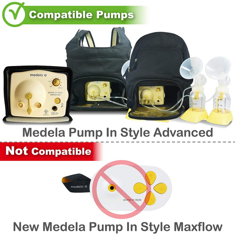 Nenesupply Pump Parts 17mm Compatible with Medela Pump in Style Breastpump Replacement to Medela Pump Parts Replace Medela Flange and Medela Personalfit Connector Breastshield Valve Membrane Tubing 17mm Detachable - NewNest Australia