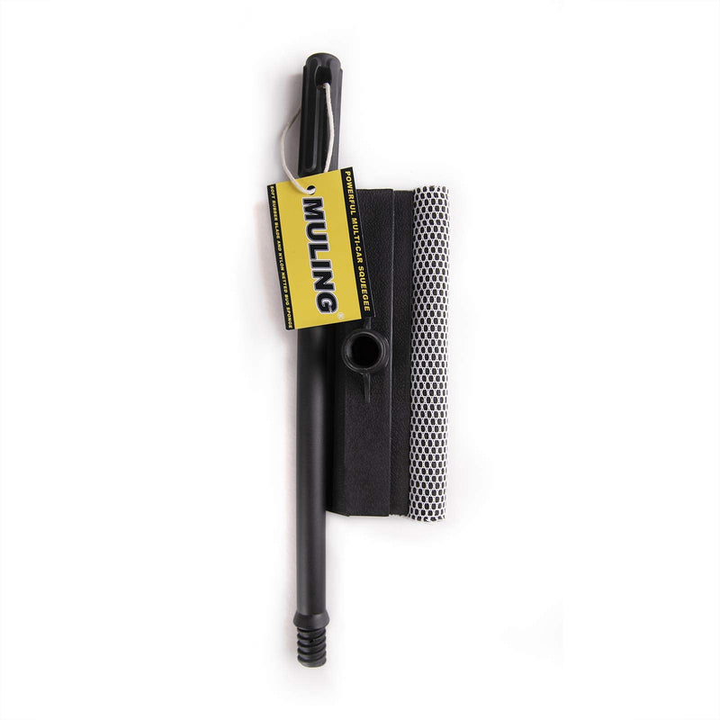 MULING Window Squeegee Cleaning Tool Window Cleaner Car Squeegee Windshield Cleaning Sponge and Rubber Squeegee,BlackM - NewNest Australia