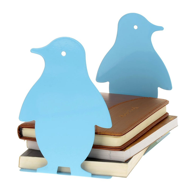 NewNest Australia - 1Pair Luxury The South Pole Penguin bookends bookends Gift Blue 