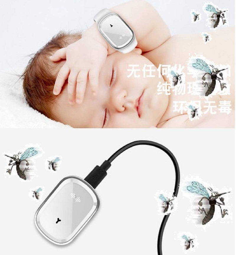 N3 ZELEK Mosquito Repellent Bracelet Mosquito Bands NEWEST CHIP Insect Repellent Bands Ultrasonic Pest Repeller Wrist Band Pest Control Repellent Bracelet Anti Mosquito Wristband Smart Insect Watch Black - NewNest Australia