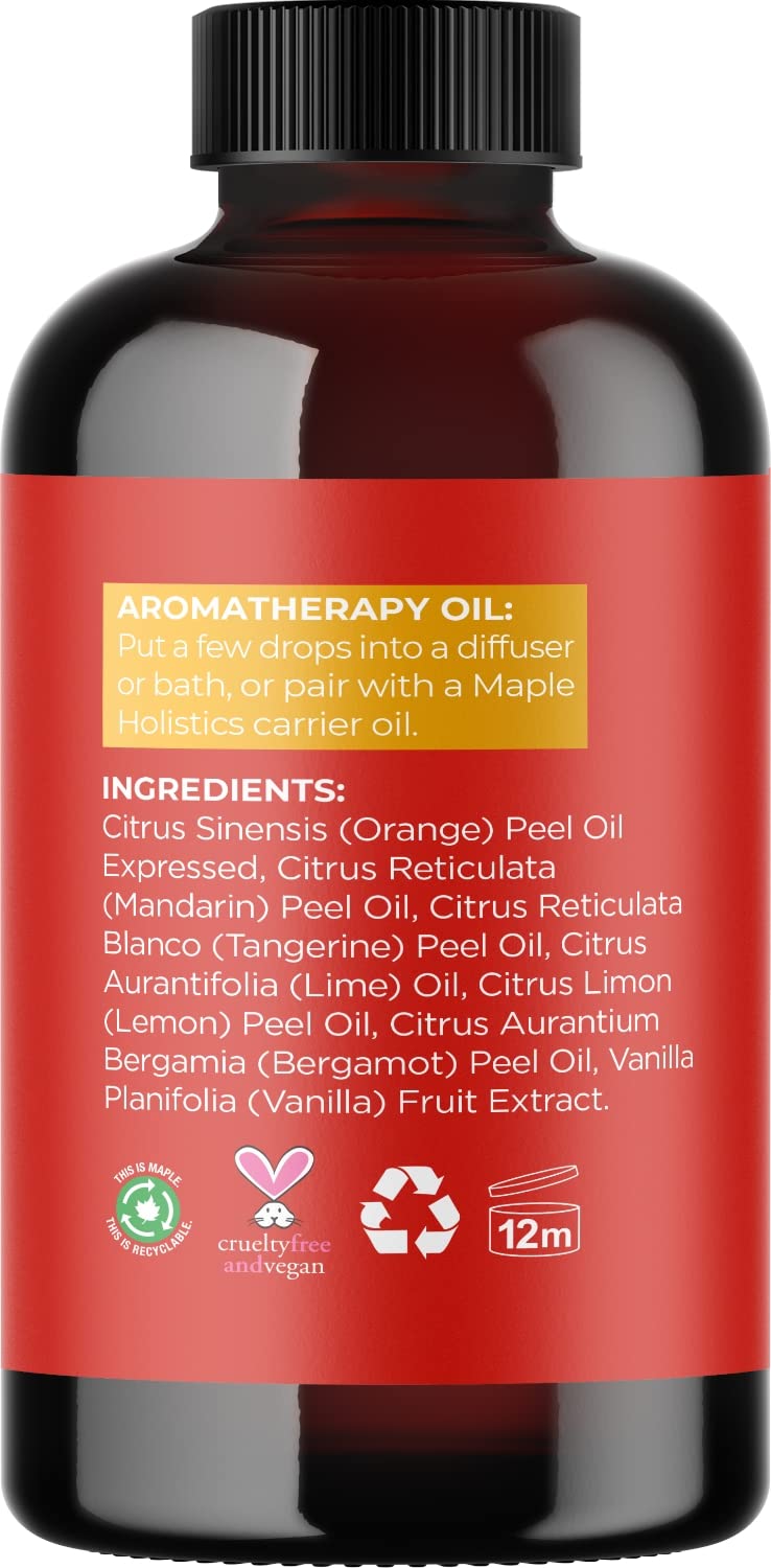 Citrus Essential Oils Blend for Diffuser - Invigorating Citrus Oil Diffuser Essential Oils with Energizing Lemon Orange and Lime Essential Oil - Pure Aromatherapy Oils for Diffuser Citrus Blend Oil Energize - NewNest Australia