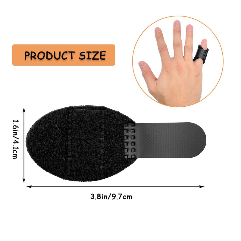 LICQIC Finger Splint, Finger Support - Finger Straightener - Finger Brace Splint for Straighten Broken Bent Finger & Arthritis Pain Relieve, 2 Pcs Pinky Finger Splint 2 Pinky Finger Splint - NewNest Australia