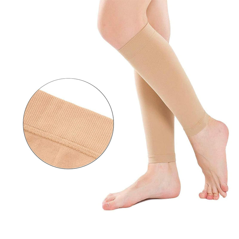 2 Pairs Of Compression Stockings, Support Stockings, Without Foot Compression Stockings, Calf Compression Socks, For Varicose Veins, Shin Splint, Swelling Of The Legs - NewNest Australia