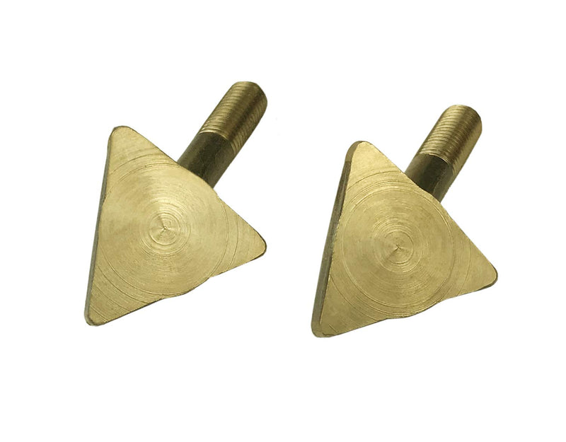 2pc Jounjip Replacement Tips for Jounjip or Gino Brand 80 Watt Plastic Welding Kits - 1/4"-28 Thread - NewNest Australia