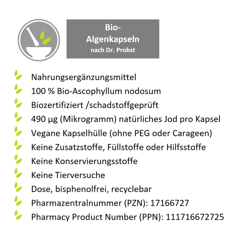 telomit ® organic algae capsules single - NewNest Australia